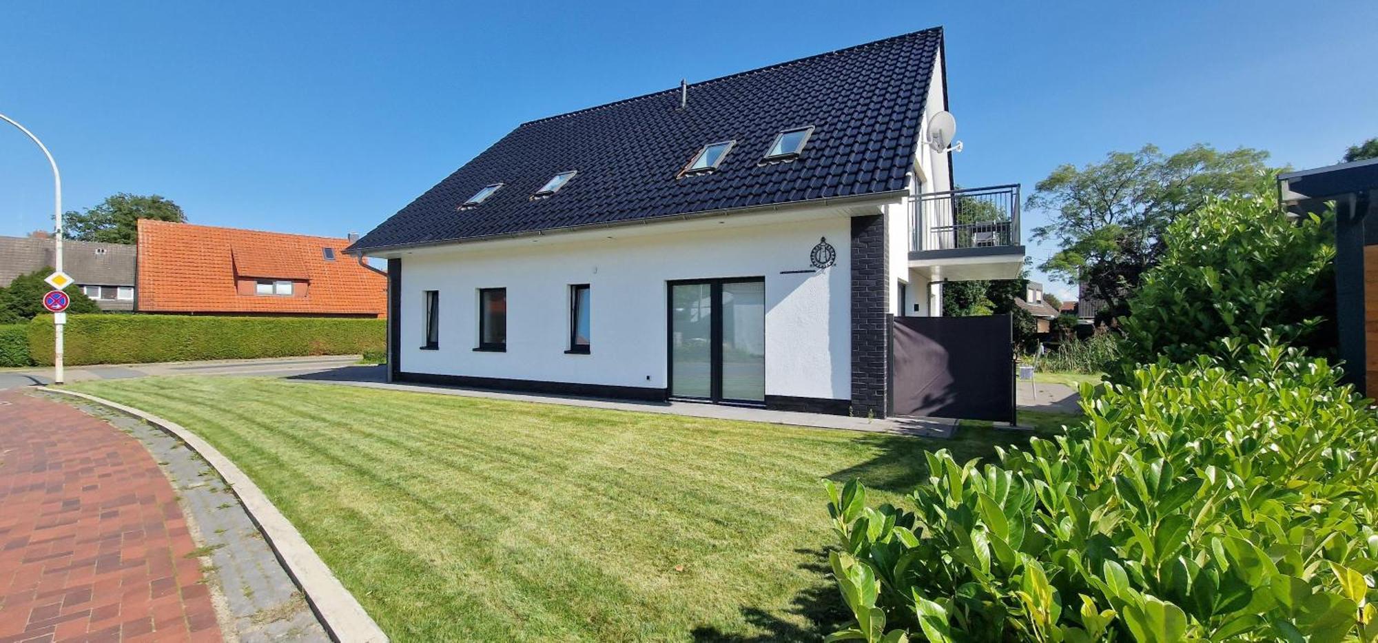 Ferienhaus Strandallee 10A Burhave Bagian luar foto